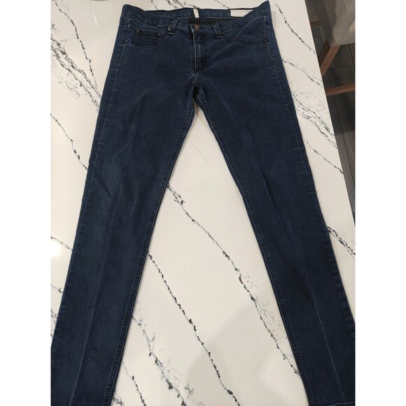 Rag & Bone Jeans Women's 32 Low Rise Skinny Legging Dark Wash Denim Jegging - Picture 1 of 10